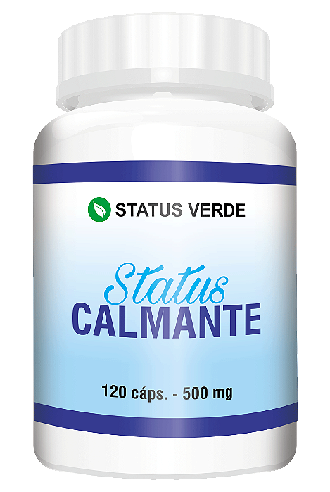 Kit 12 Status Calmante 1440 Cápsulas 500mg - Status Verde