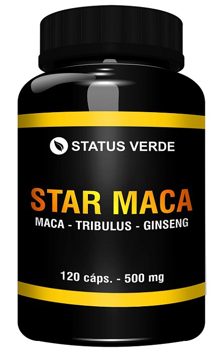 Kit 12 Star Maca 1440 Cápsulas 500mg - Status Verde