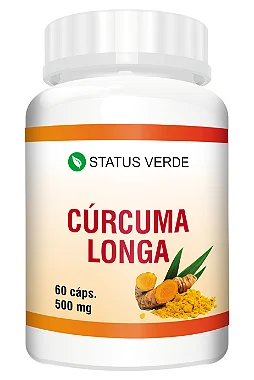 Kit 12 Cúrcuma Longa 720 Cápsulas 500mg Status Verde