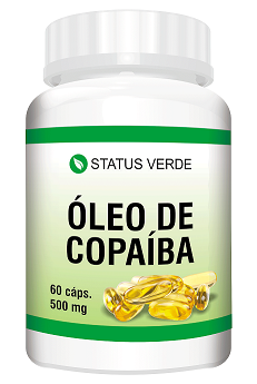 Kit 12 Óleo De Copaíba 500mg 720 Cápsulas Status Verde