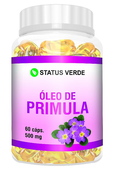 Kit 12 Óleo de Primula 720 Cápsulas 500mg - Status Verde