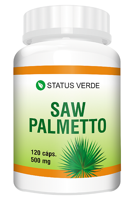 Kit 12 Saw Palmetto 1440 Cápsulas 500mg Status Verde