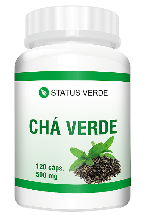 Kit 12 Chá Verde 1440 Cápsulas 500mg Status Verde