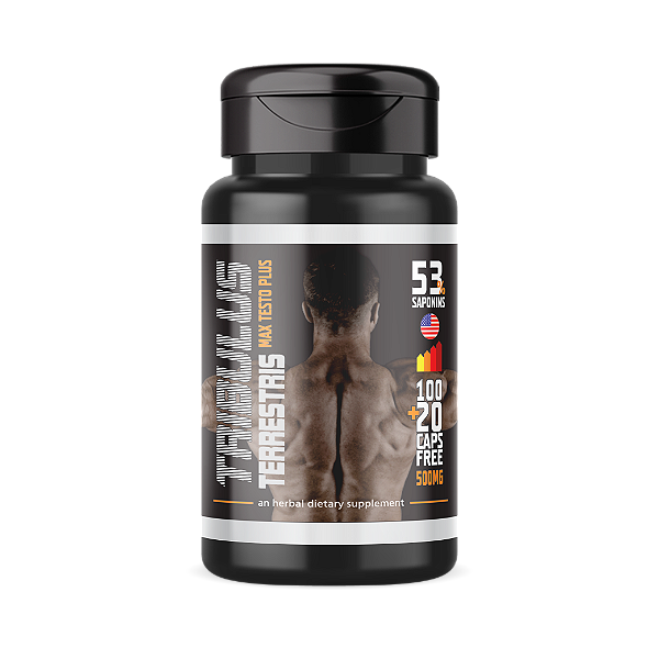 Kit 12 Tribulus Max Testo Plus 500mg 720 Cápsulas