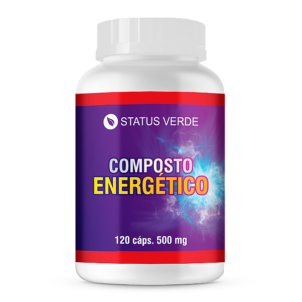 Kit 12 Composto Energético 1440 Cápsulas 500 mg Status Verde