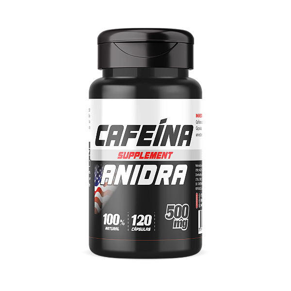 Kit 12 Cafeína Anidra 1440 Cápsulas 500mg - Status Verde