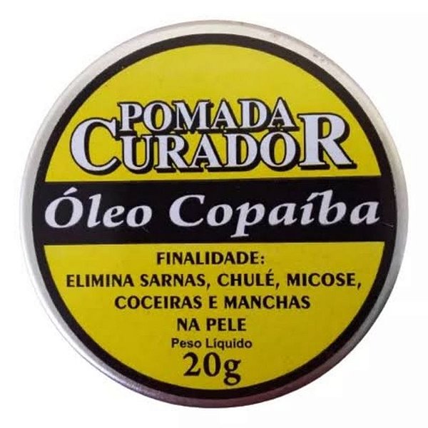 Kit 12  Pomada Curador Óleo Copaíba - 20g
