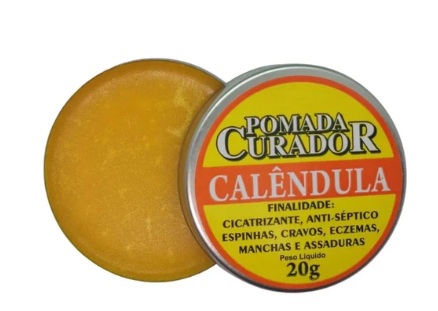 Kit 12 Pomada Curador Calêndula 20g
