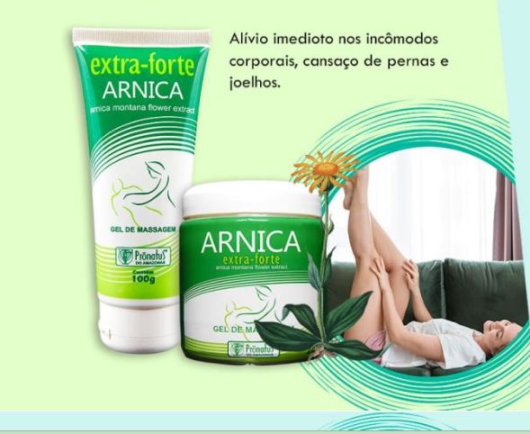 Gel Arnica Extra Forte 200g Gel de Massagem Pronaus