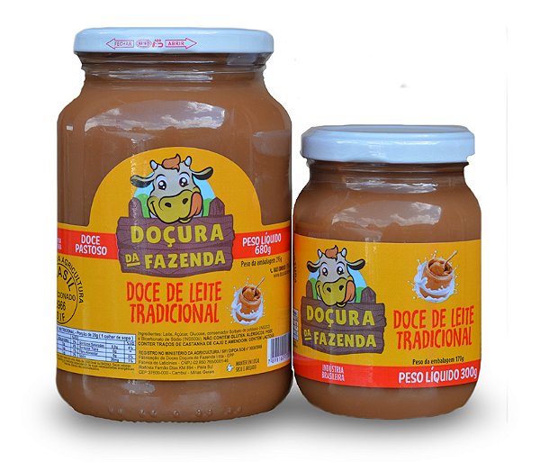 DOÇURA DA FAZENDA DOCE DE LEITE TRADICIONAL 300G