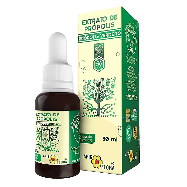 Extrato de Própolis Verde 70%  Apis Flora 30ml