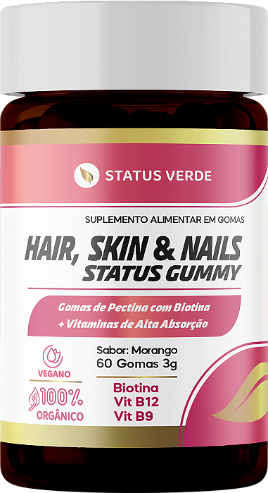 HAIR SKIN & NAILS STATUS GUMMY 60 GOMAS 3g
