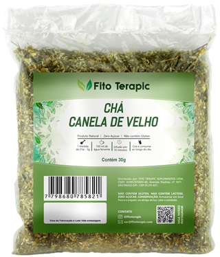 Chá Canela de Velho 30g