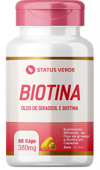 Kit 12 Biotina 60 X 12 Cápsulas 380 mg Status Verde