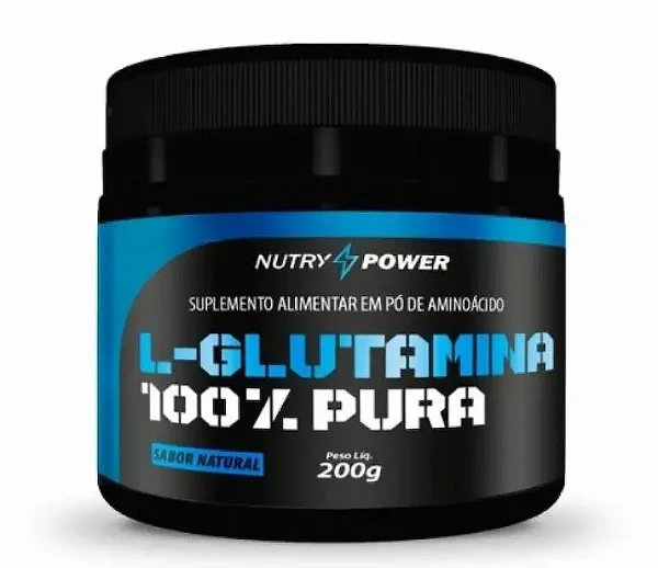 Gluatamina Nutry Power L-glutamina 100% Pura 200g