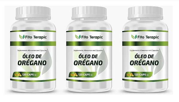 Óleo de Orégano 360 Cápsulas 1000 mg
