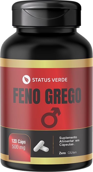 Feno Grego 120 Cápsulas 500 mg Status Verde