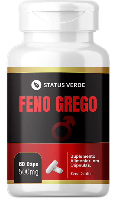 Feno Grego 60 Cápsulas 500 mg Status Verde