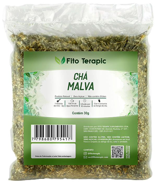 CHÁ MALVA EM 30G