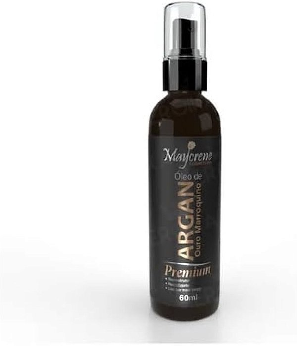 Óleo Argan Reparador de Fios 60ml Maycrene