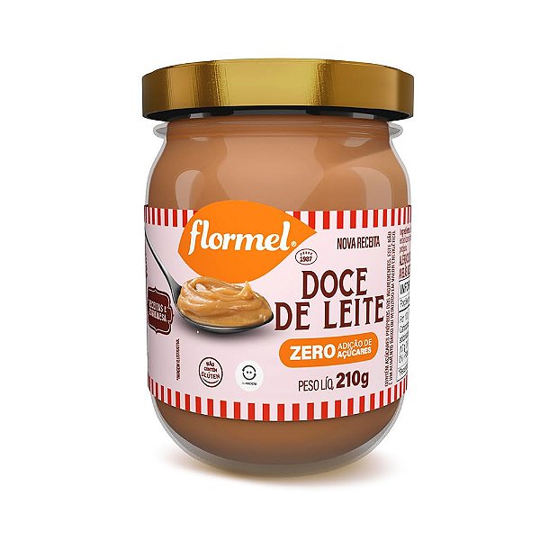 Doce de Leite Cremoso FLORMEL 210 Gramas