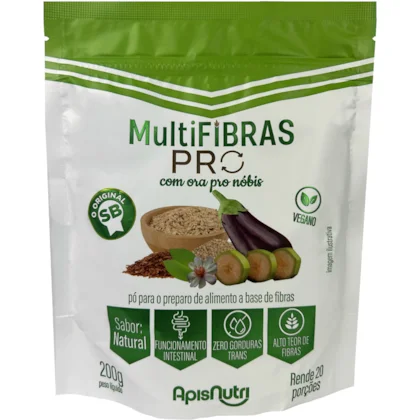 Kit 12 - Multi Fibras Pro Apisnutri 200g