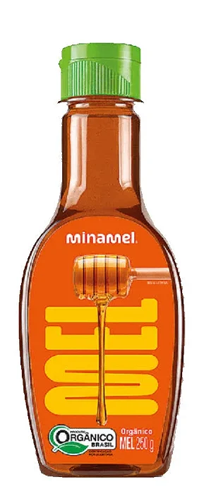 Mel Líquido Orgânico Bisnaga 250g Minamel