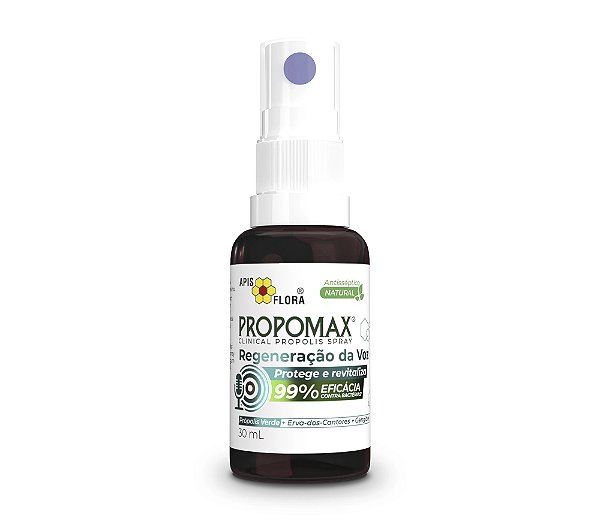 Spray Bucal Apis Flora Propomax Clinical Regeneração da Voz 30ml