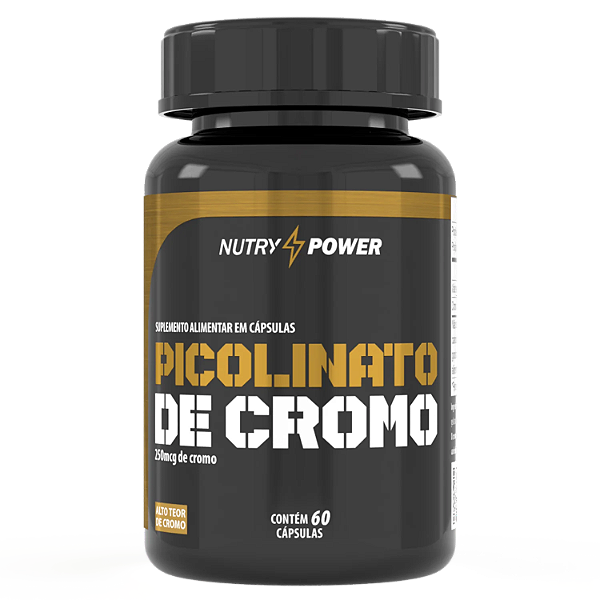 Picolinato De Cromo 280mg 60 Cáps Nutry Power - ApisNutri