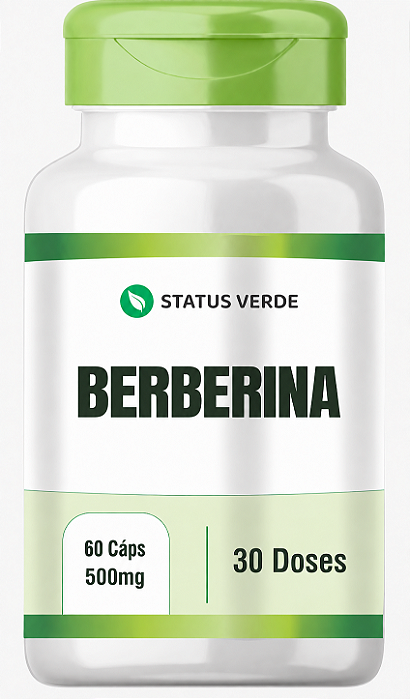 Berberina 500 Mg 60 Cápsulas