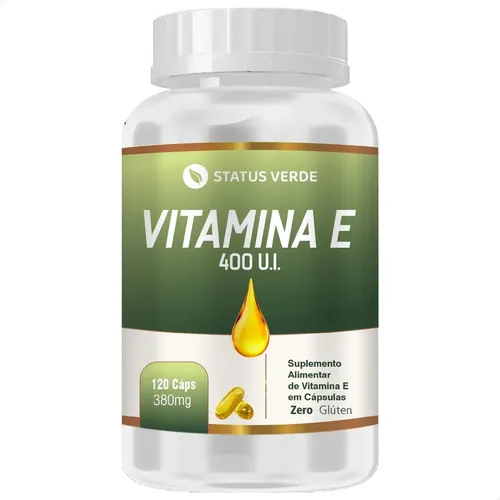 Kit 100 Vitamina E 400 U.I 120 Cápsulas 380 mg ATACADO