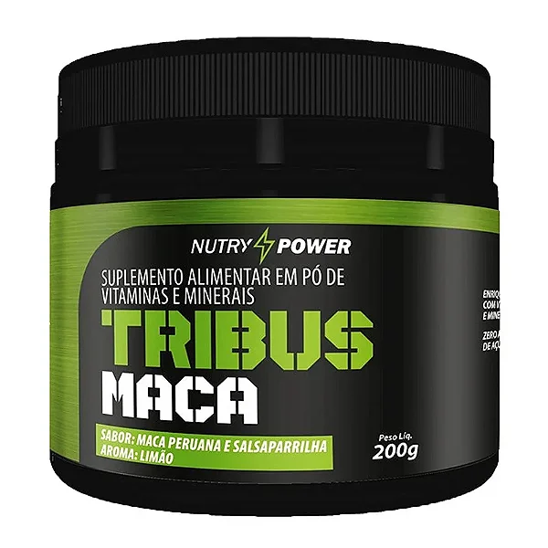 Tribus Maca 200g ( Sabor Limão E Salsaparrilha)