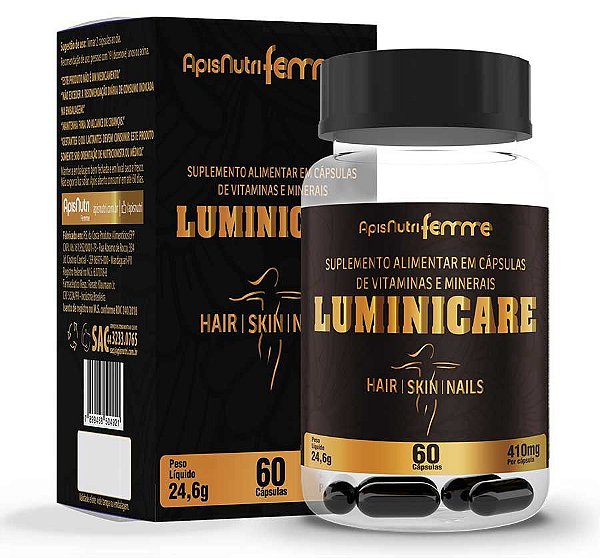 Luminicare - Multivitamínico 60 Cps 410 Mg