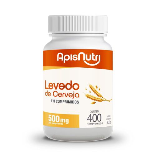 Levedo de Cerveja -  400 Comprimidos - Apisnutri