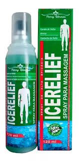 Spray Para Massagem Massagem Icerelief 120ml