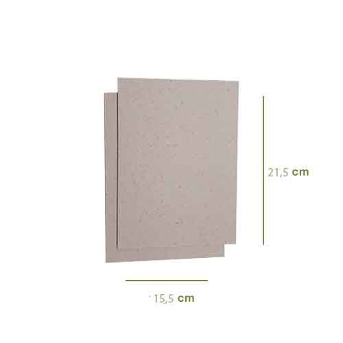 Capa A5 - 1.5mm - Par - Papelão Importado