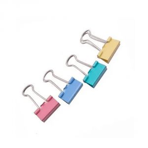 Prendedor de Papel Binder Clips Pastel - 48 peças