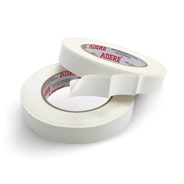 Fita Adesiva Dupla Face Transparente - 19mm x 30m - 228 Adere