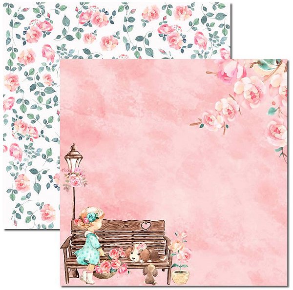 Scrap Dupla Face Sweet Girl 2 - SC-491