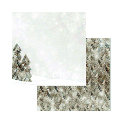 Scrap Dupla Face Sleigh Ride Blizzard - 18701133