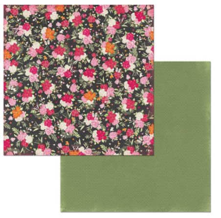 Scrap Dupla Face Sweet Clementine Bouquet - 7310443