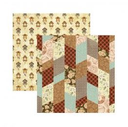Scrap Dupla Face Retalhos - 20546