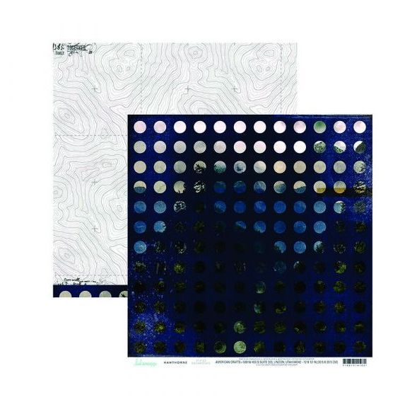 Scrap Dupla Face Hawthorne - Dreamscape - 314103