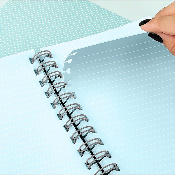 Refil Mini Caderno - 48 Folhas - Azul