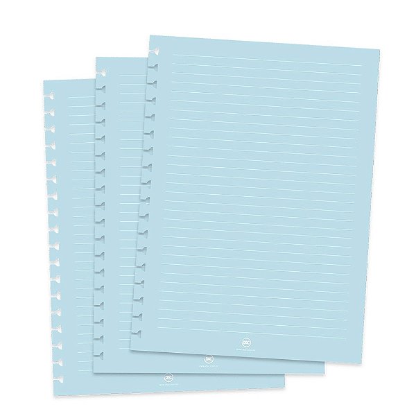 Refil Colegial - 48 Folhas - Azul