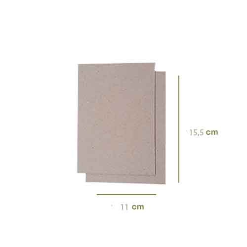 Capa A6 - 1.5mm - Par - Papelão Importado