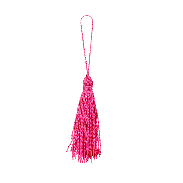 Tassel Rosa Pink - 7cm - 10 Unidades