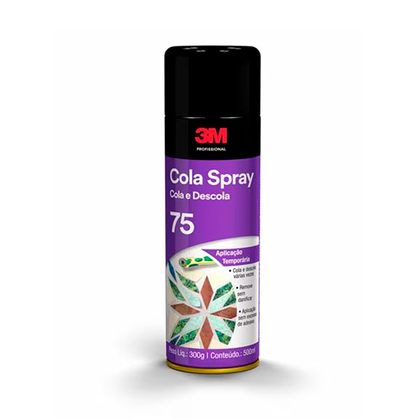 COLA SPRAY 75 COLA E DESCOLA 3M - 300g