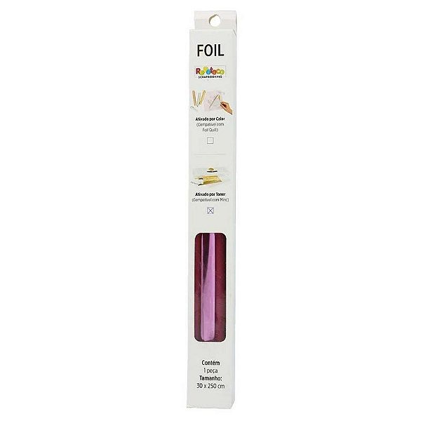 Foil Rosa Metalizado - Laminadora - RPTCO