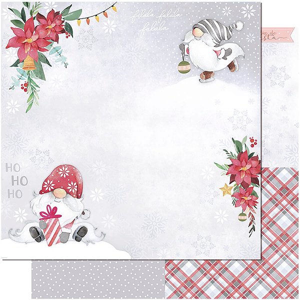 Scrapbook Dupla Face Natal SND-142 - Litoarte